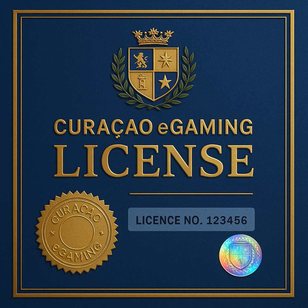 Licença Curaçao eGaming 94bet - Selo oficial de certificação