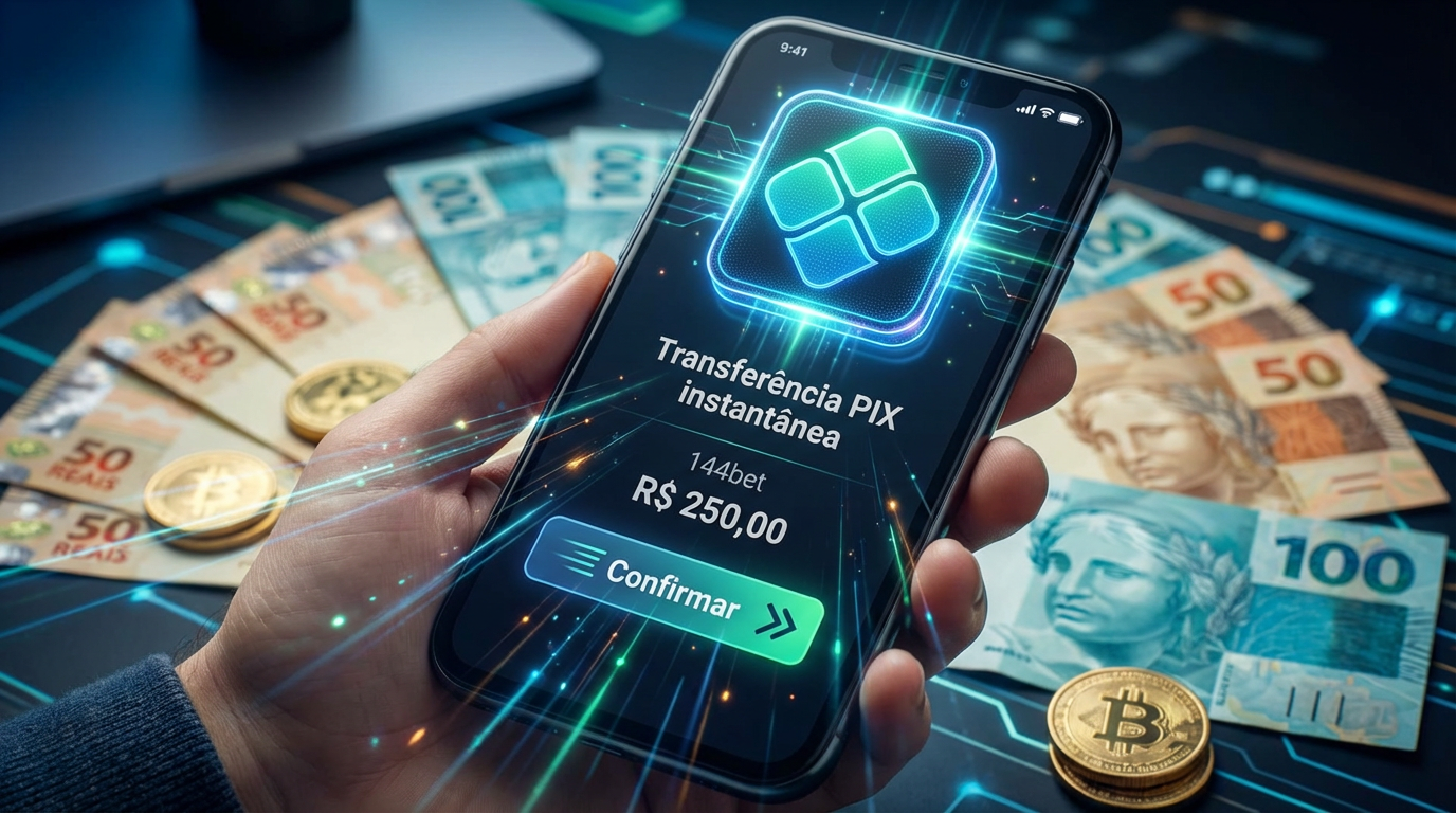 Pagamento PIX 94bet - Transferência instantânea em smartphone