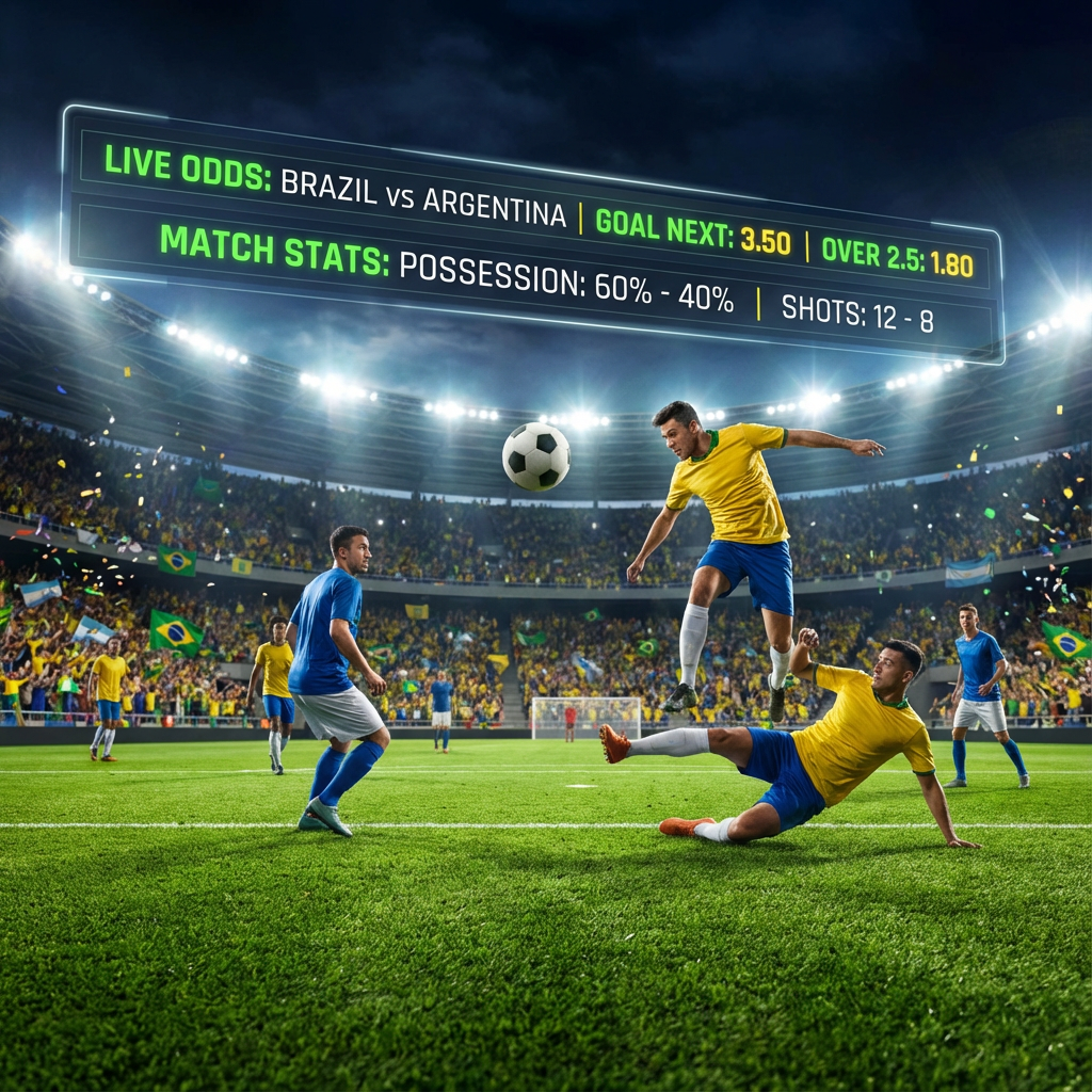 Apostas esportivas 94bet - Estádio de futebol com odds ao vivo